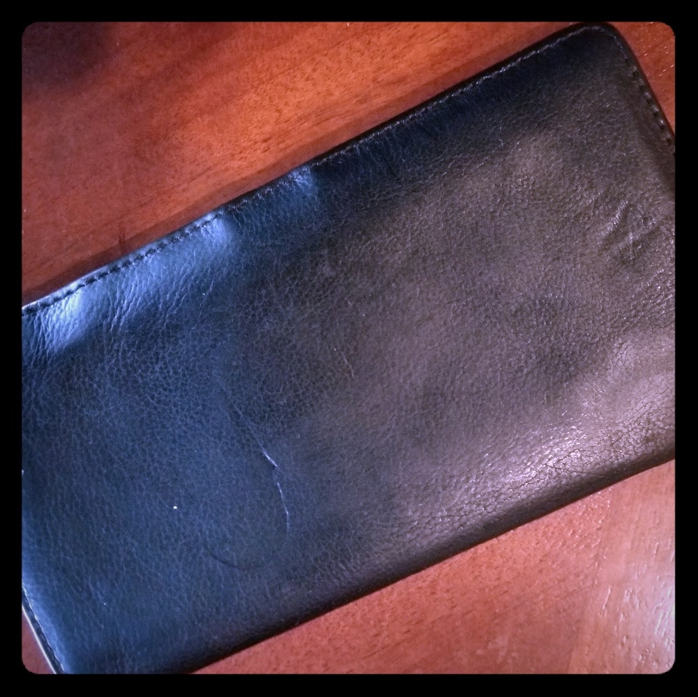 Wilson Leather Black Wallet